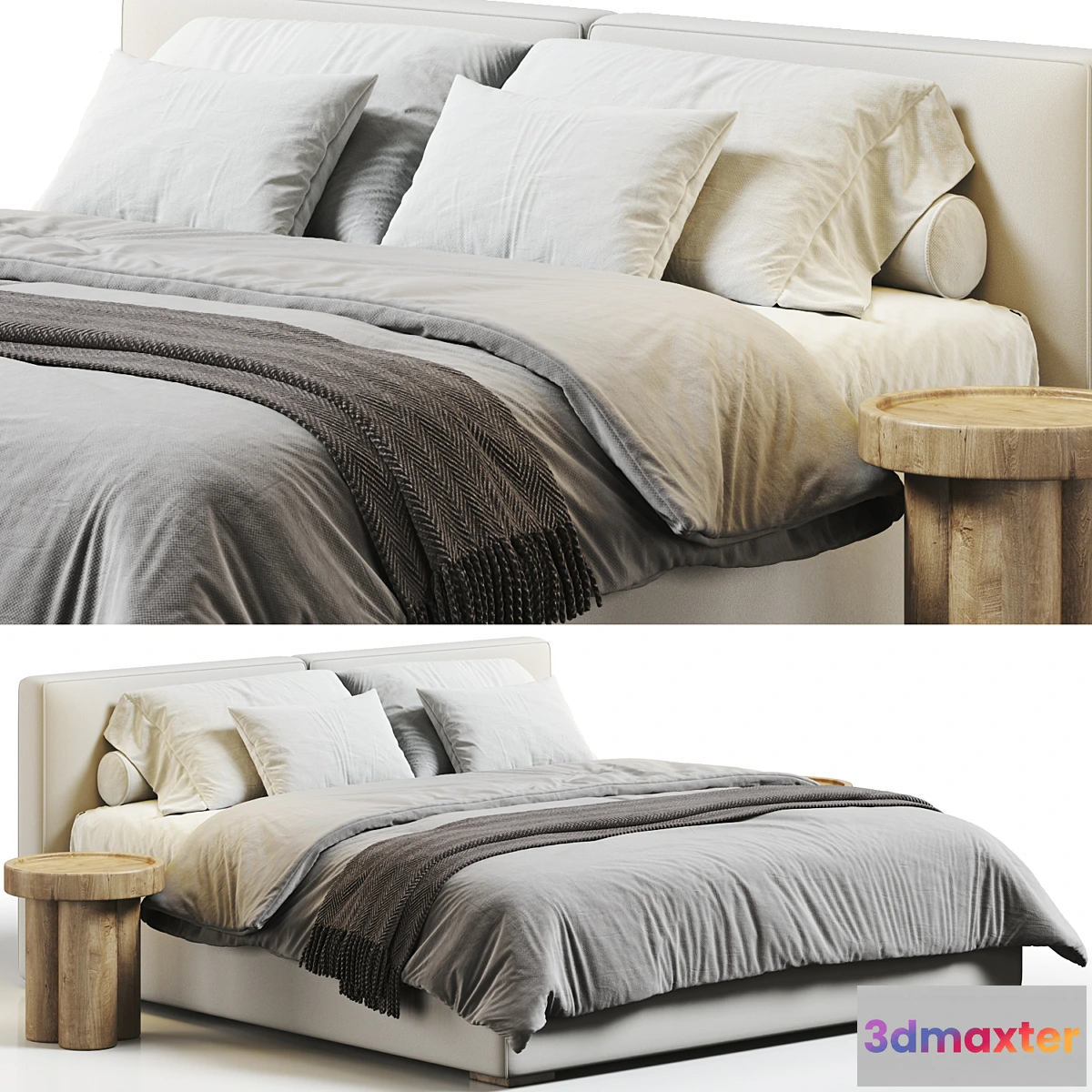 1476398 - Flexteam Slim Bed 3D Max