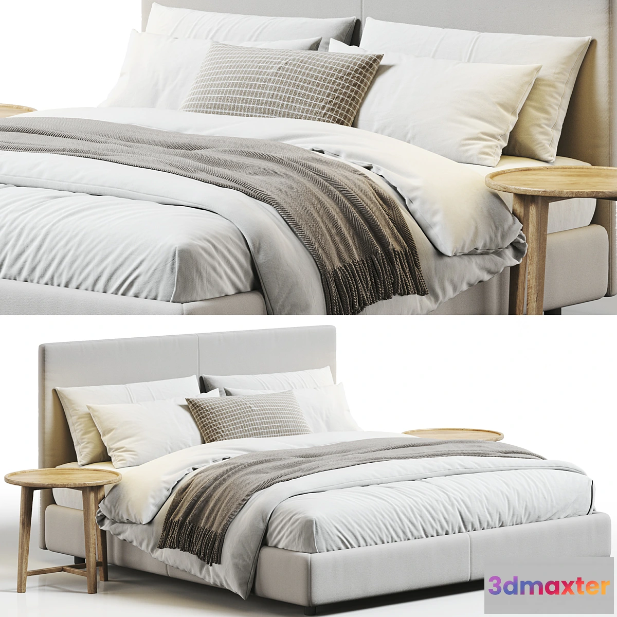 1476416 - Flexform Oltre Bed 3D Max