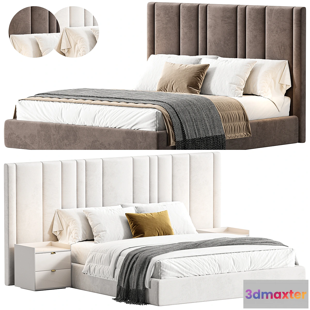 1477844 - Loredo Bed 3D Max