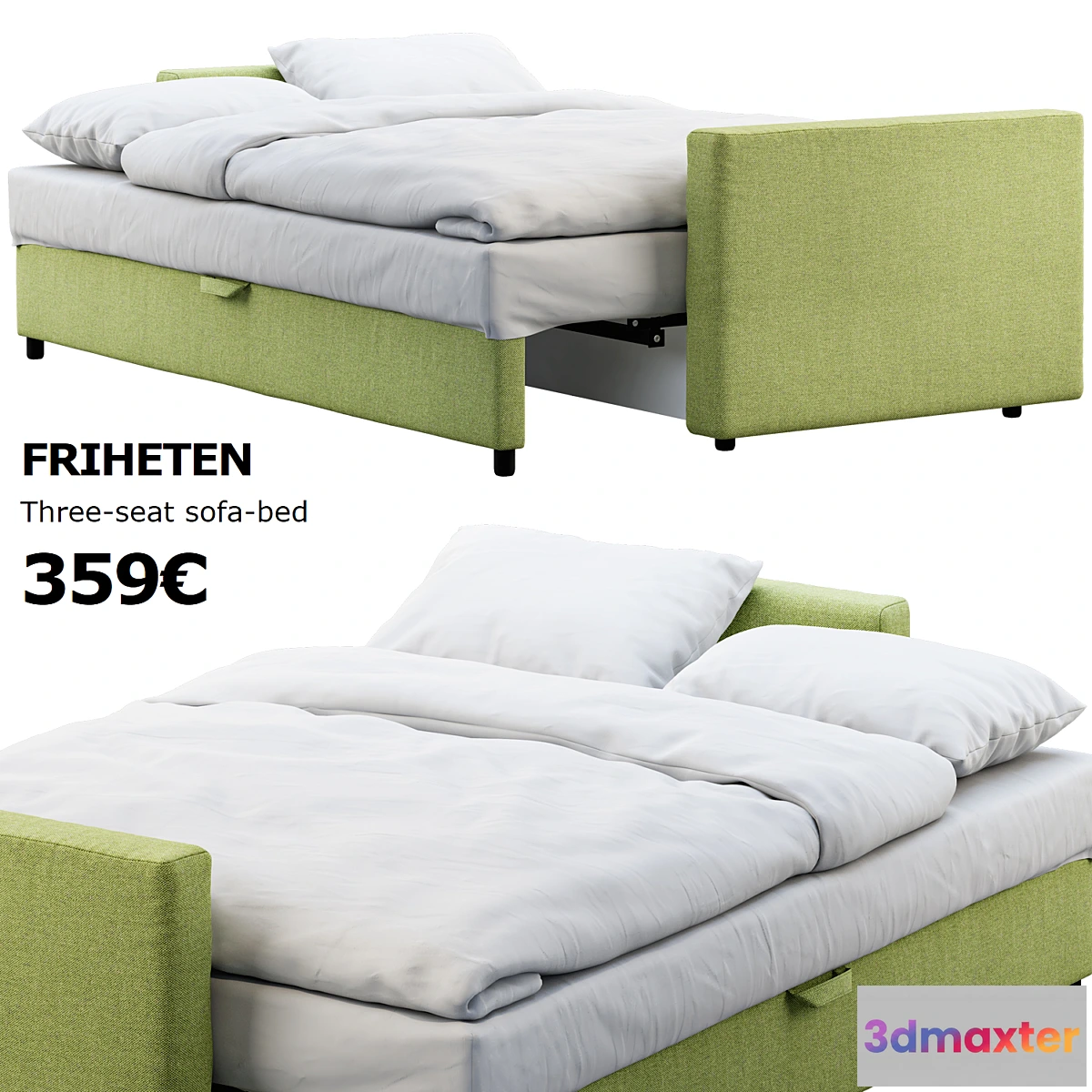 1477888 - Ikea Friheten sofa-bed 3D Max