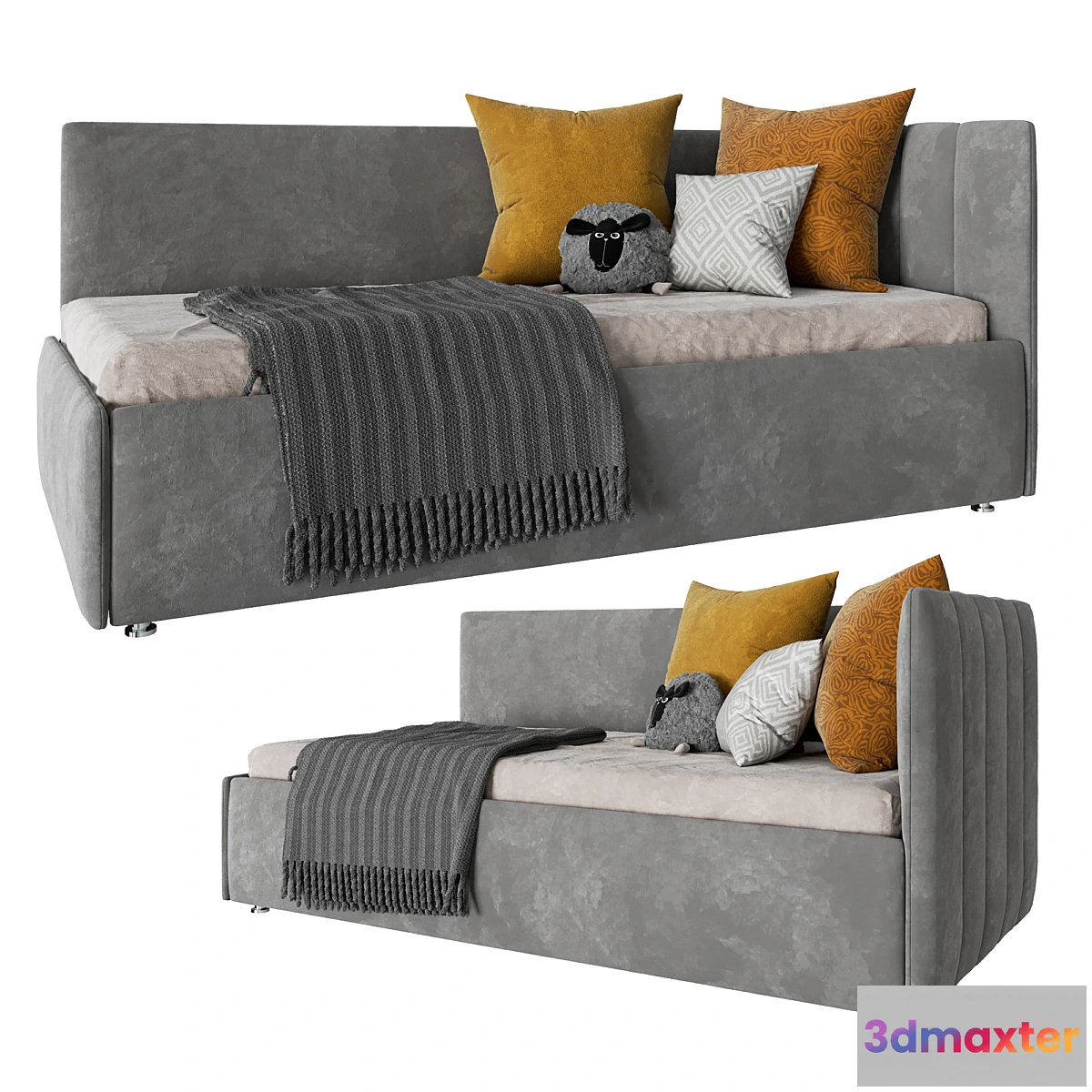 1478450 - Childrens Bed Twils Maya Barrè 3D Max