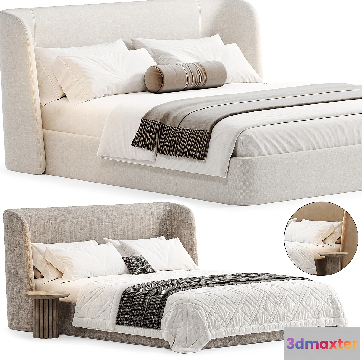 1478904 - Donald Bed with compartment By Lavsit 3D Max