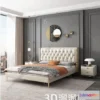 1518204 - FURNITURE - BED - 3D Model For Interior Design - 2272 3D Max