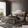 1518206 - FURNITURE - BED - 3D Model For Interior Design - 2273 3D Max