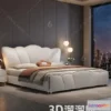 1518208 - FURNITURE - BED - 3D Model For Interior Design - 2274 3D Max