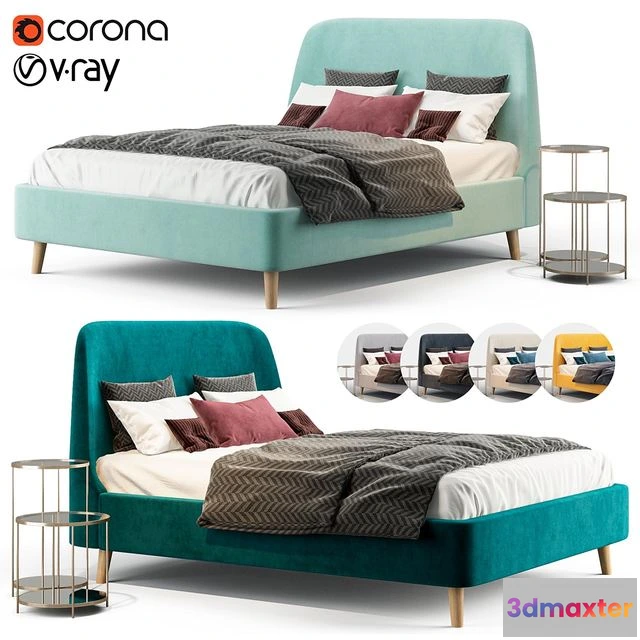 1538128 - Molson bed 3D Max