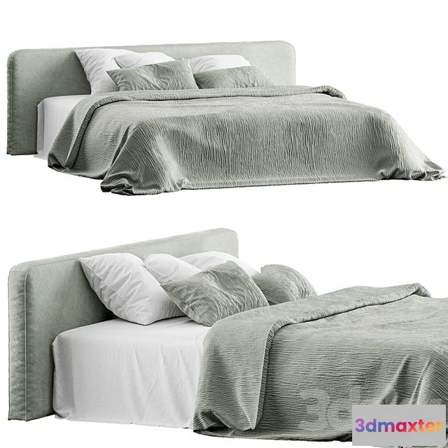 1538166 - Muslin bedding zara home 4 3D Max