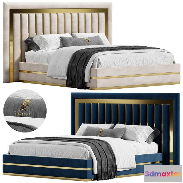 1538380 - Monoko bed by Fortune home 3D Max