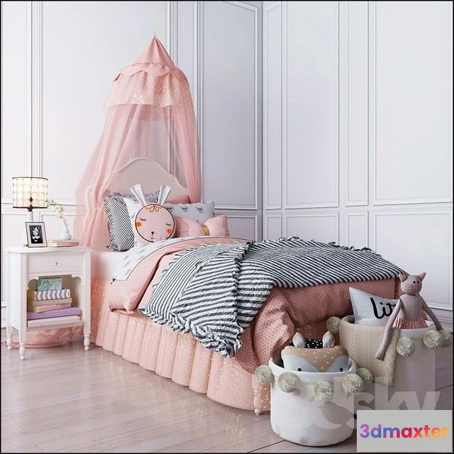 1538710 - Pottery Barn Juliette bedroom set 3D Max