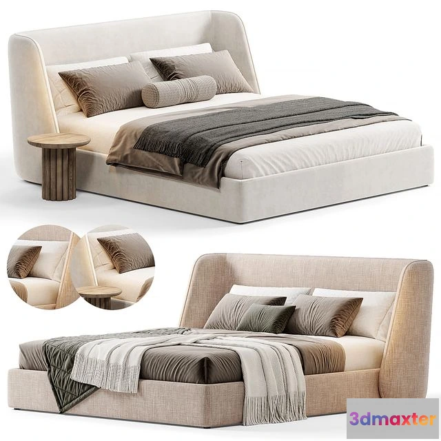 1538738 - PYORA Bed By Nobonobo 3D Max