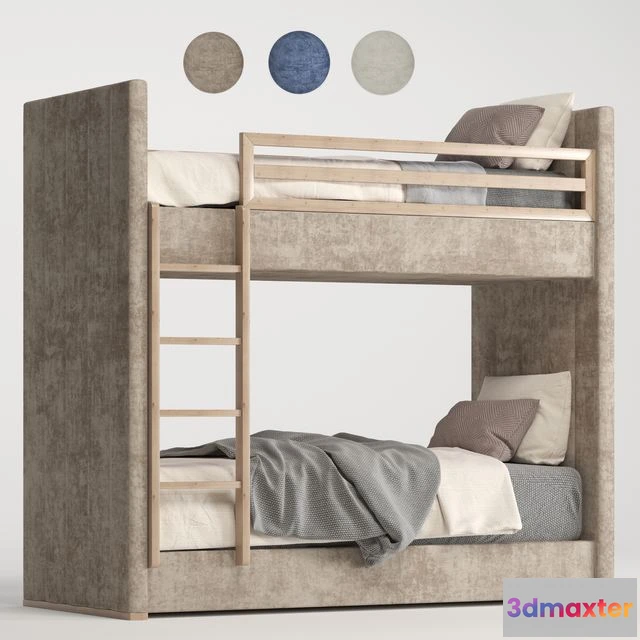 1538796 - Rh carver bed 3D Max