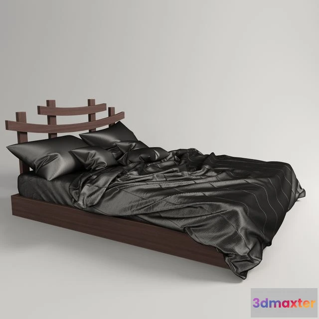 1538982 - Bed-Oriental cherry 3D Max