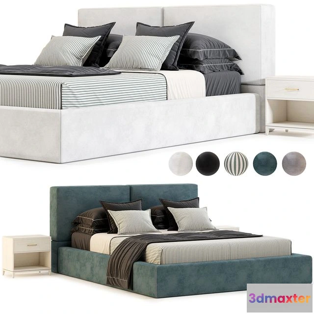 1539114 - decorfacil Bed 3D Max