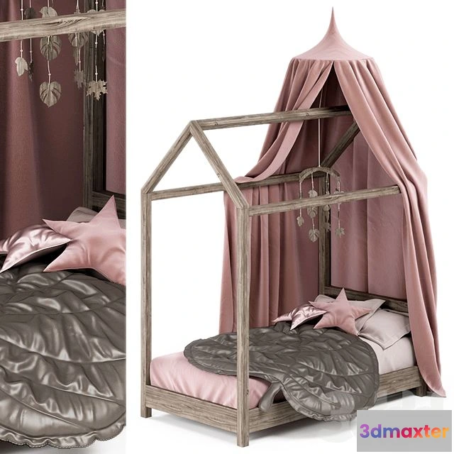 1540693 - HYGGE bed 01 3D Max