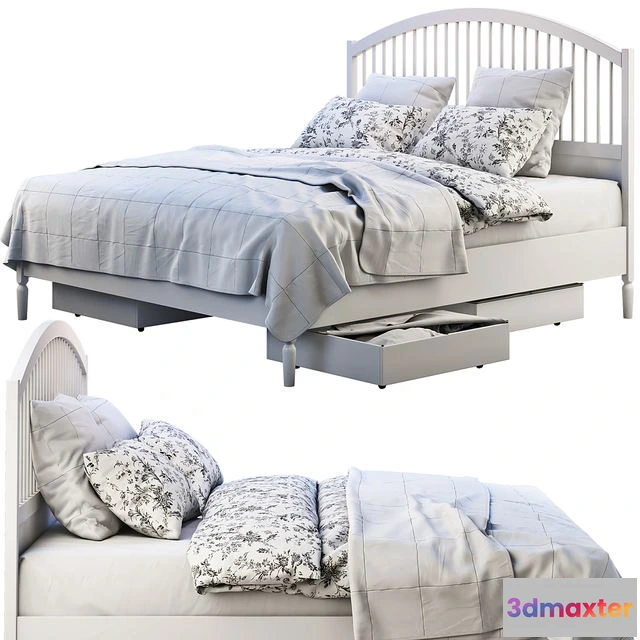 1542117 - Ikea Tyssedal bed 3D Max