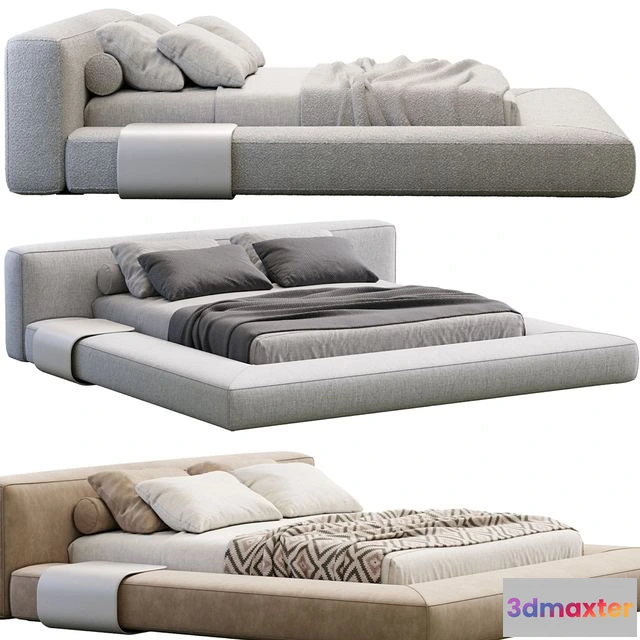 1542421 - By Puffy Bed 3D Max