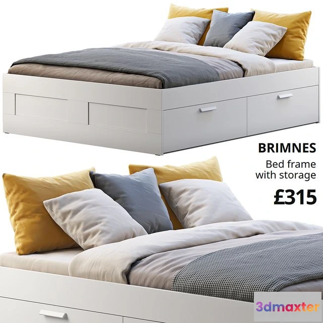1542857 - Ikea brimnes 5 3D Max