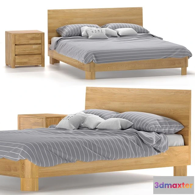 1542951 - Lausanne bed 3D Max