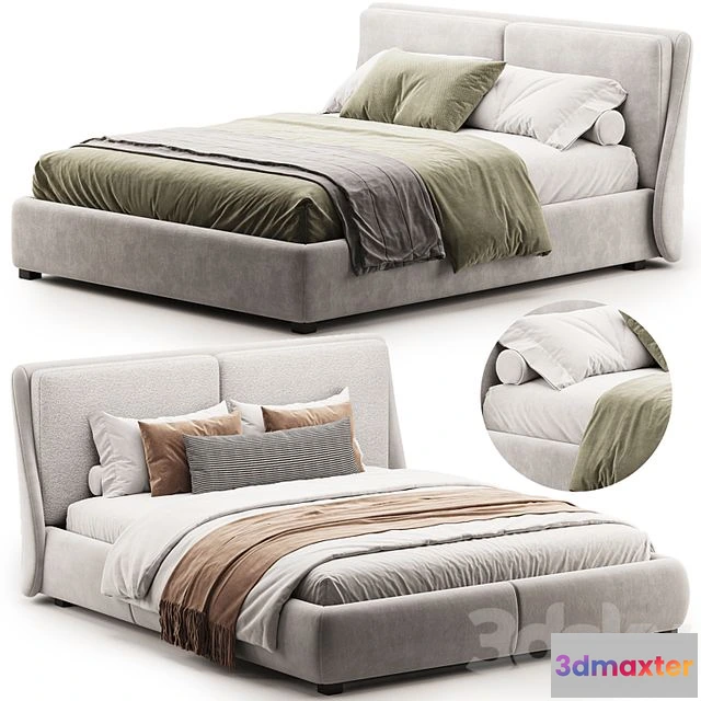 1543867 - Bend bed from Ditre Italia 3D Max