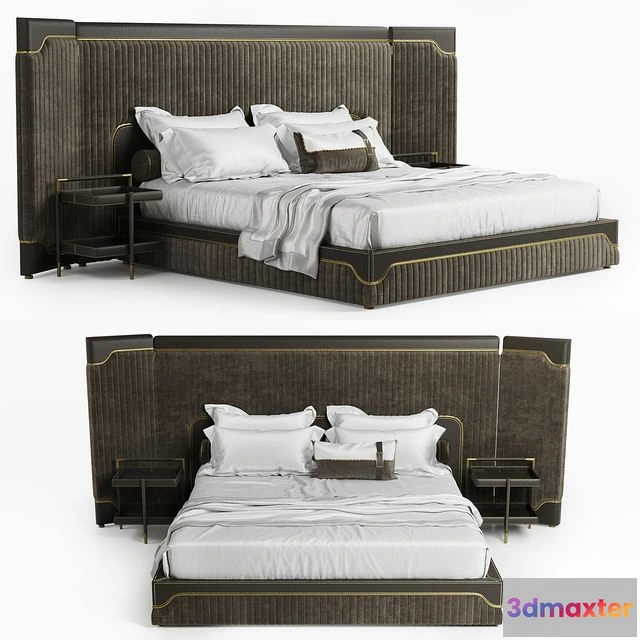 1545005 - VITTORIA FRIGERIO Capua Bed 3D Max