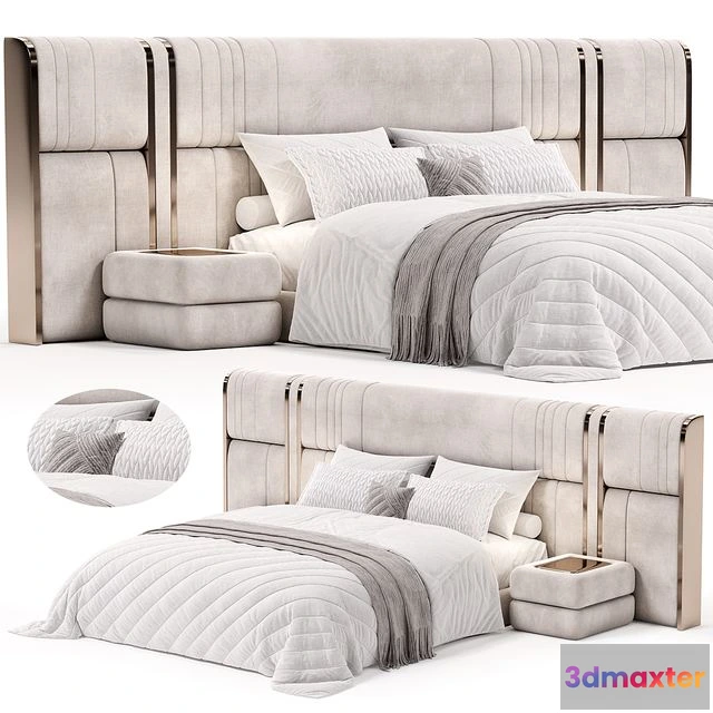 1545341 - Nova XL bed by HESSENTIA 3D Max