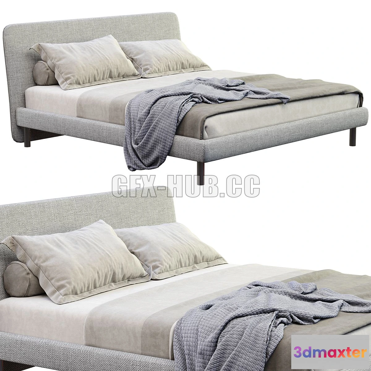 1546415 - Bed Dream By Bonaldo 3D Max