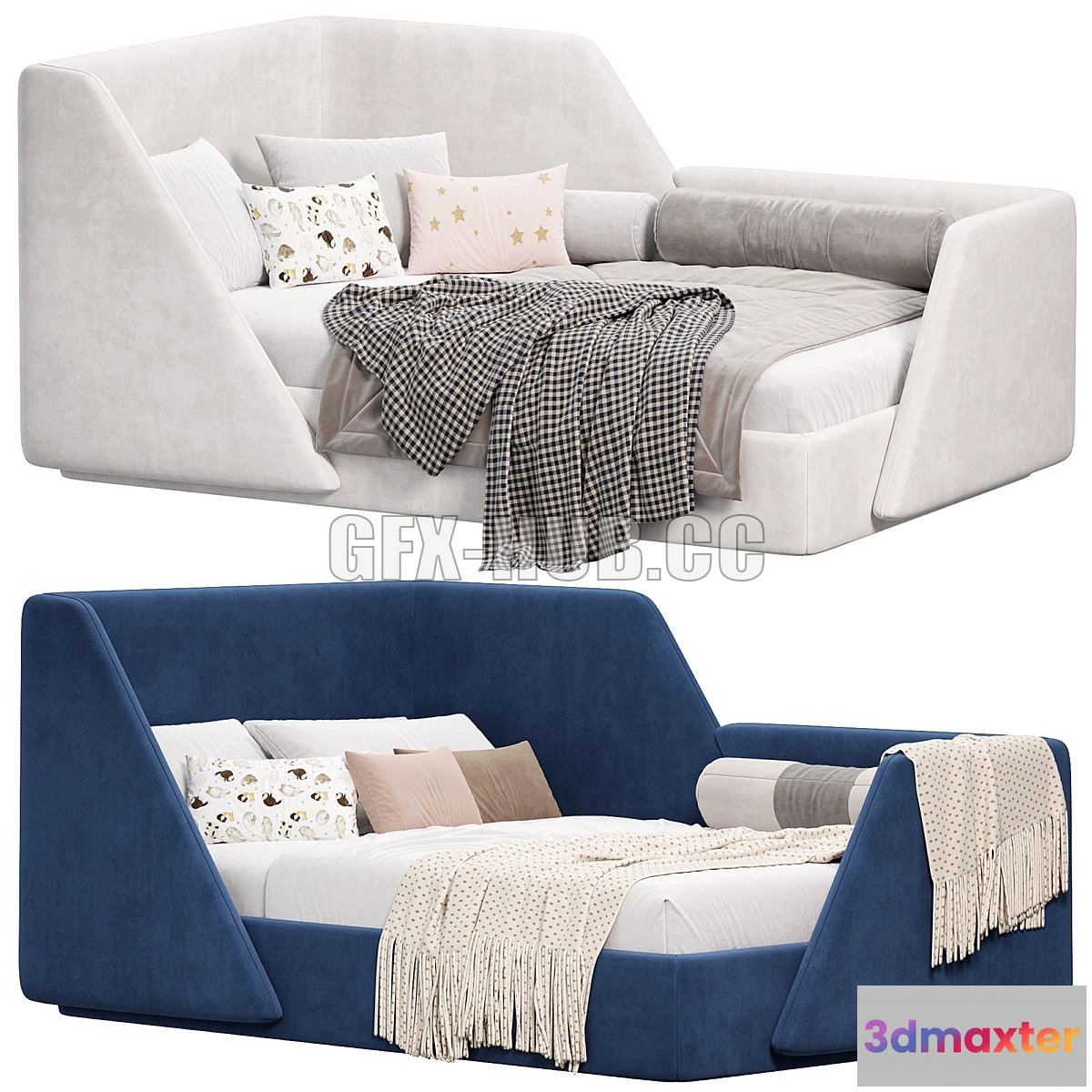 1546441 - CHILDREN TEEN ADULTS SINGLE BED ESTETA 3D Max