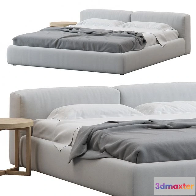1547666 - Superoblong Bed by Jasper Morrison Cappellini 3D Max