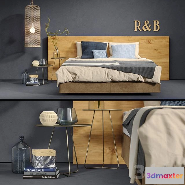 1548233 - Bed Moeller Design Forest 3D Max