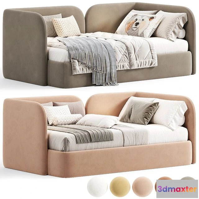 1548757 - Amaliya Kids Bed by Divan 3D Max