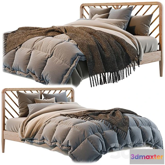 1548813 - Bed ANDA By La Redoute 3D Max