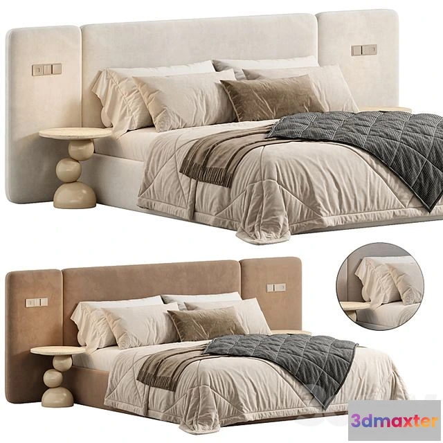 1549325 - LOTOS bed 3D Max