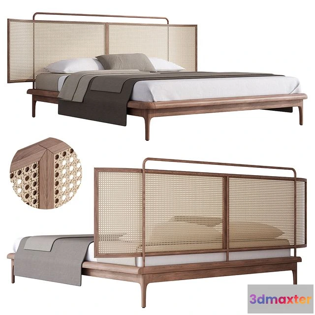 1549541 - Marte Platform Bed 3D Max