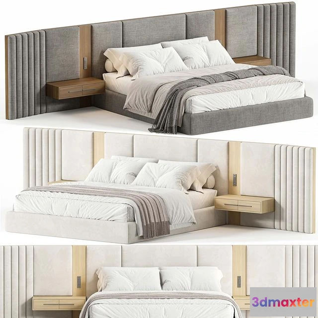 1549949 - Double bed BEACON 3D Max