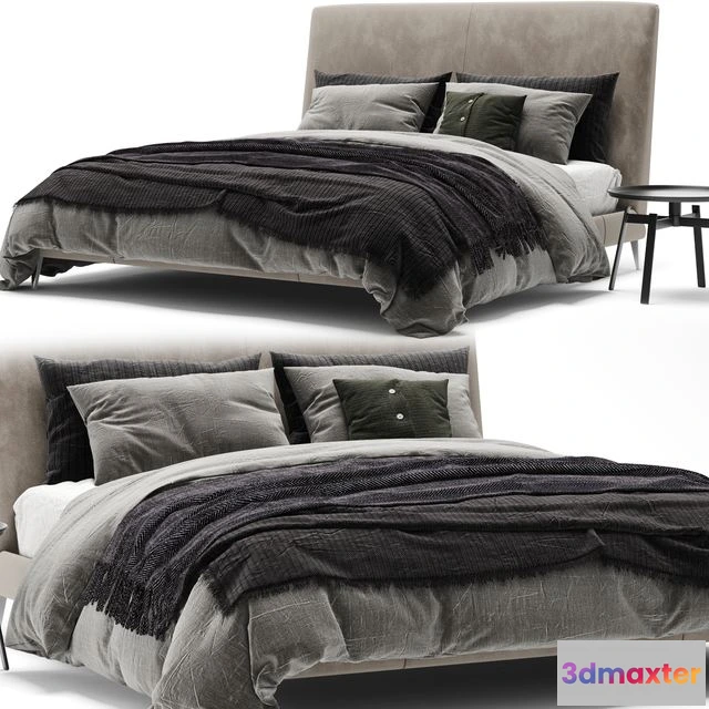 1550097 - Maxalto Demetra Bed 3D Max