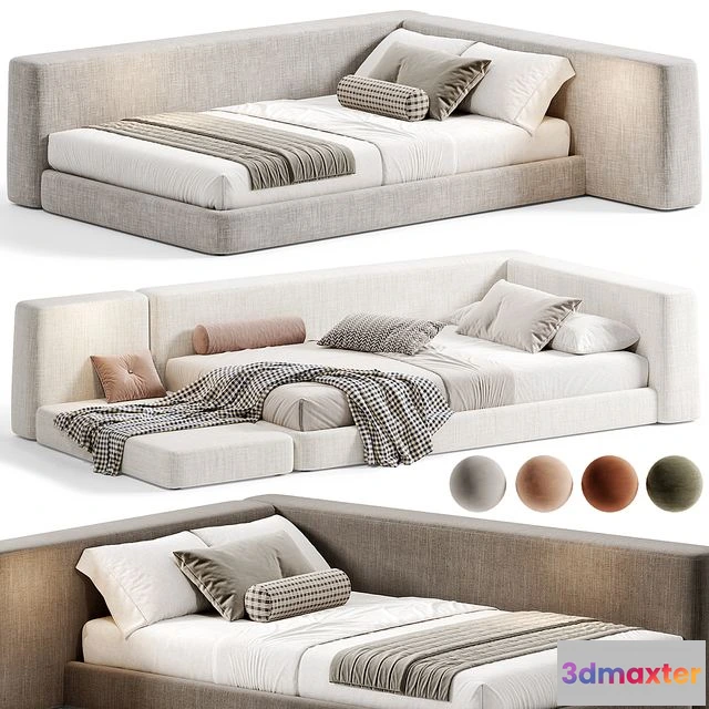1550223 - Siena Kids Bed By Como 3D Max