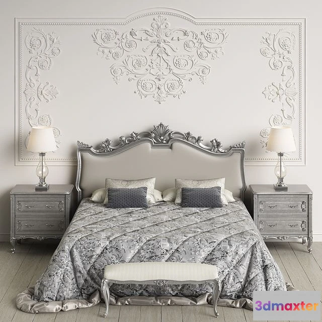 1550409 - Angelo Cappellini Giglio Bedroom 3D Max