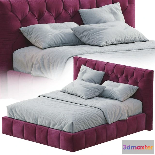 1551305 - Felis Bed HAMILTON 3D Max