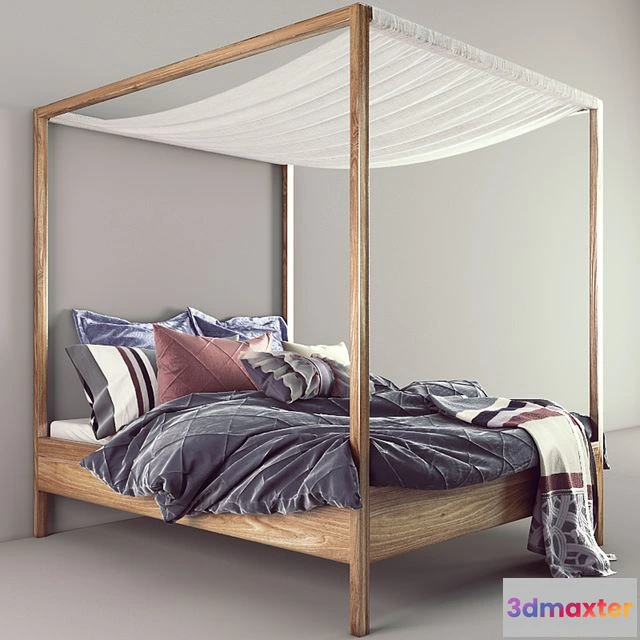 1552109 - oustora bed 3D Max