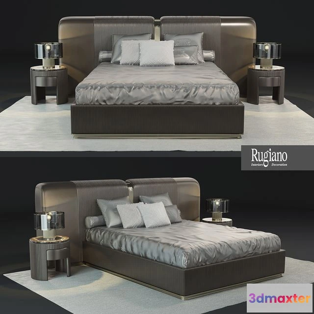 1554545 - Rugiano Vogue Bed 3D Max