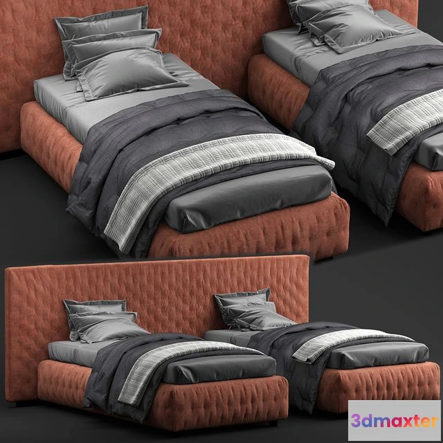 1554673 - Tuyo Bed by Meridiani 2 3D Max