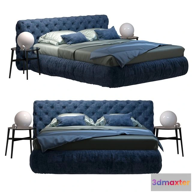 1555997 - Tomasella Chantal Basso bed 3D Max