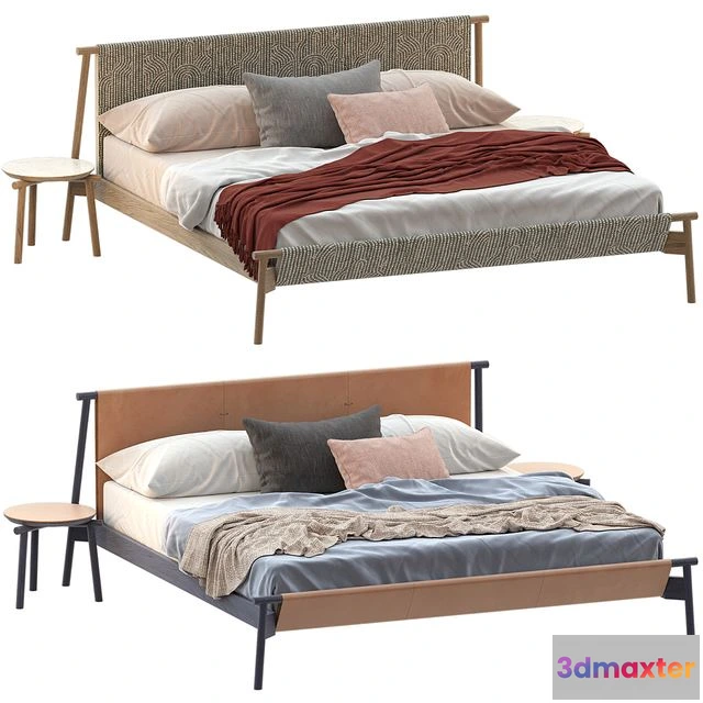 1556879 - Bed from the factory Bolzan collection Jack-e 3D Max