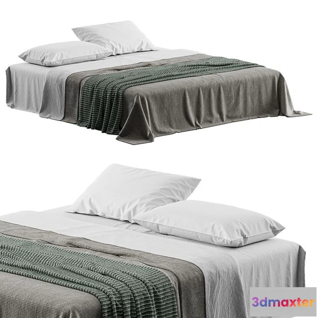 1557413 - Bed linen Magic Linen 2 3D Max