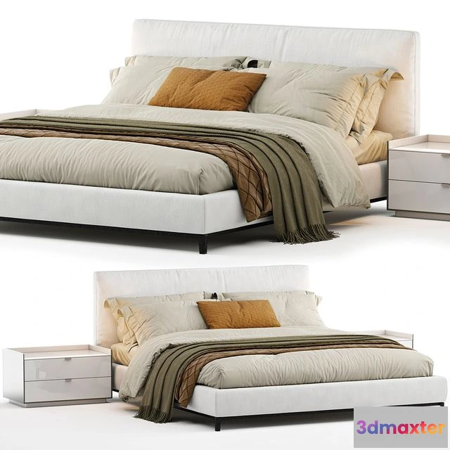 1558005 - Bed minotti andersen 3D Max