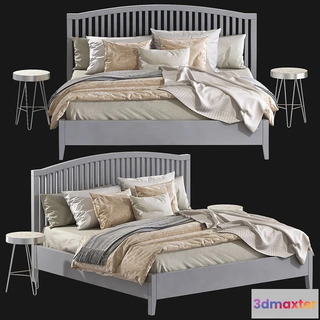 1558009 - Bed TISSEDAL IKEA 3D Max