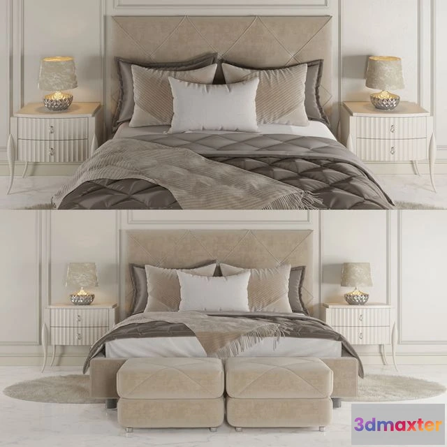 1558011 - Bedroom set 3D Max