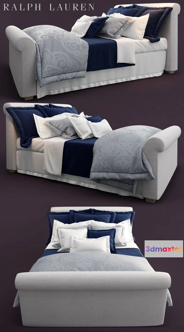 1558281 - Bed ralph lauren 3D Max