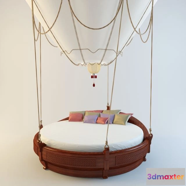 1559127 - Bed balloon 3D Max