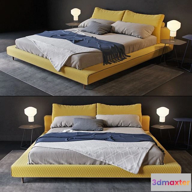 1559167 - Bonaldo owen bed 3D Max